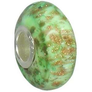  Fenton Art Glass Frosted Marguarita Bead Charm: Jewelry
