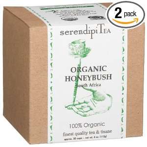 SerendipiTea Organic Honeybush, South Africa, Tea & Tisane, 4 Ounce 