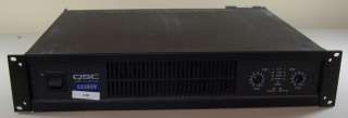 QSC CX302V 2 Channel Powered Amplifier 200w 70V   Used  