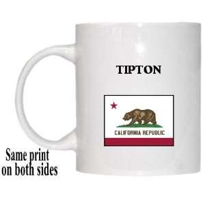  US State Flag   TIPTON, California (CA) Mug: Everything 