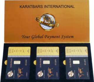   New and Sealed 24 Karat KB Gold Karatbar Bullion Bar 999.9 Fine  