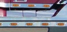 Freightliner Century Stainless Scuff kit w/ fuel Door  
