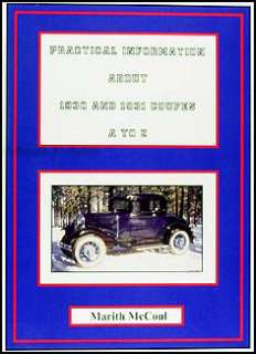 1930 1931 Ford Model A Coupe Parts Restoration ID Guide  