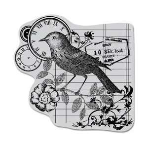  Hero Arts Cling Stamps   Timely Bird Timely Bird