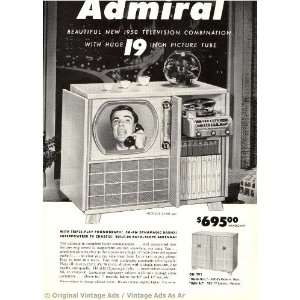    1950 Admiral Americas Smart Set Vintage Ad: Home & Kitchen