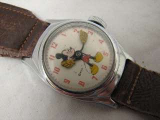 EARLY TIMEX MICKEY MOUSE WRIST WATCH WDC LADIES CHILDS  