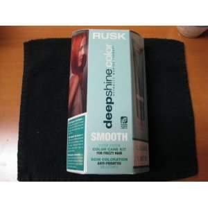   Rusk Deepshine Color Smooth 3 step Color Care Kit for Frizzy Hair