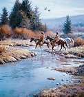 Two Coups by Martin Grelle Native American Horses Print