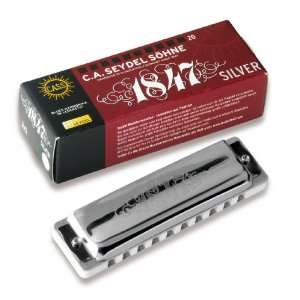  Seydel 1847 Silver Harmonica   Key of Db Musical 