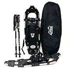 ATLAS SNOWSHOES WITH CARRY CASE AND POLES NEVER WORN  