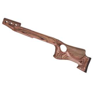   TIMBERSMITH 7.62X39MM THUMBHOLE STOCK BROWN LAMINATE   LEFT HANDED