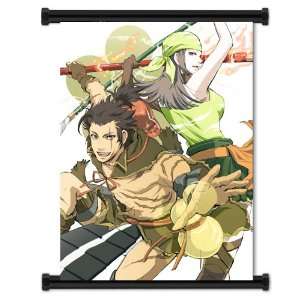  Sengoku Basara Samurai Heroes Anime Game Fabric Wall 
