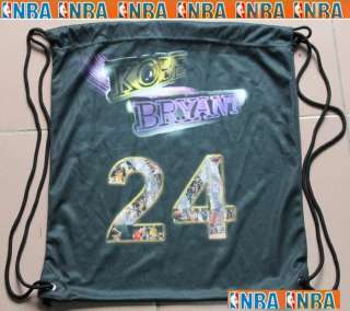 New Nylon Kobe Bryant Jersey Lakers Basketball Bag 1pcs  