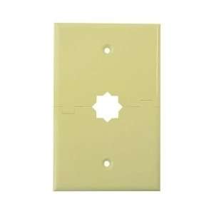  Ivory HDMI Custom 360 Connector Wall Plate Electronics