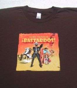 BLUES TRAVELER bastardos LARGE T SHIRT  