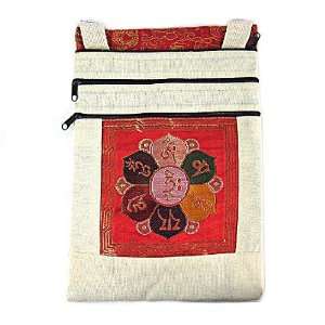  MANI PADME HUM Cotton Canvas Bag ~ Tibetan Buddhism: Home & Kitchen