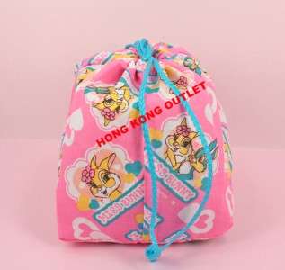 Miss Bunny Thumper Bento Lunch Box Bag Drawstring A80e  