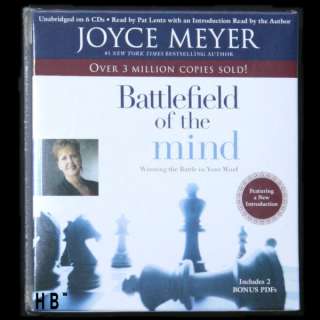 The Battlefield of the Mind JOYCE MEYER Drepression 6cd  