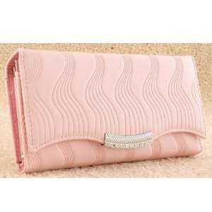  Ladies Pink Soft Leather High Quality Purse Everything 