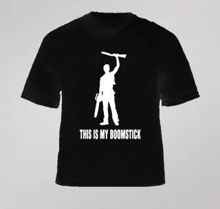 Evil Dead Horror Movie ThisIsMy Boomstick Funny TShirt  