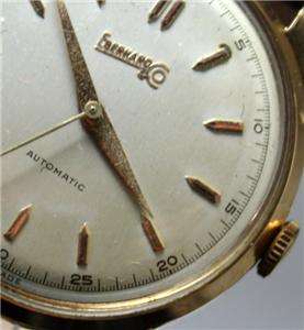 18kt gold Automatic Eberhard & Co mans Swiss watch  