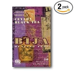  Bija Imperial Black Tea 20 Teabags (Pack of 2): Health 