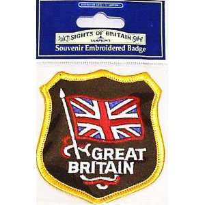  Great Britain Embroidered Badge 