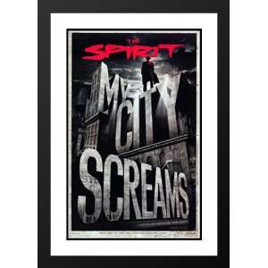  The Spirit 32x45 Framed and Double Matted Movie Poster 