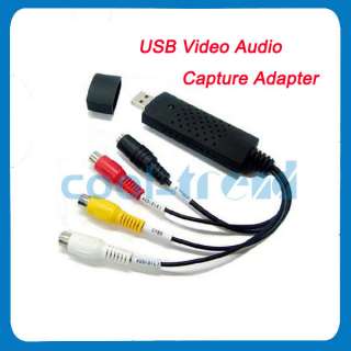 New Easycap USB 2.0 Video Audio TV DVD VHS Capture Card Adapter with 