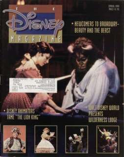 Disney Magazine   Spring 1994   Beauty and the Beast  