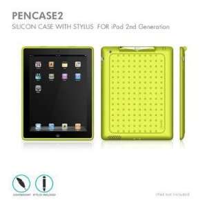  New Macally PENCASE2 Tablet PC Skin For Ipad 2 Green 