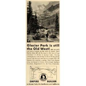   Park Travel Empire Great Northern Railway Vacation   Original Print Ad
