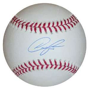  Detroit Tigers Austin Jackson Autographed Baseball Sports 