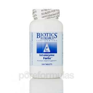  Biotics Research, Intenzyme Forte 500 Tablets Health 