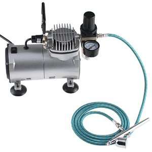    Action Air Brush with Air Compressor and Air Hose Kit Electronics