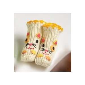  Twos Company Kids Animal Slipper Socks Kitty Cat 