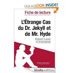 Étrange Cas du Dr Jekyll et de Mr Hyde de Robert Louis Stevenson 