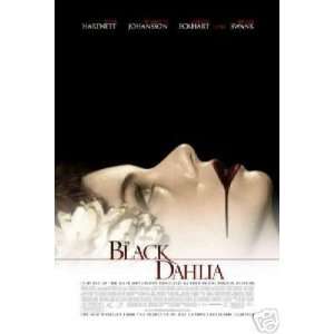Black Dahlia Two Sided Poster 27x40