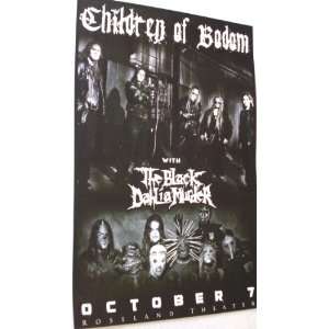   Bodom Poster   Concert Flyer   The Black Dahlia Murder