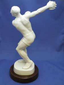 BERLIN OLYMPIC1936 MEISSEN REHBEIL PORCELAIN FIGURINE  