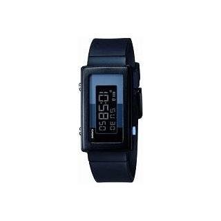 Casio Womens Black Rectangular Digital Fashion Watch LA2100 1ADR