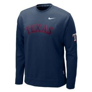  Texas Rangers KO Therma FIT Crew Sweatshirt by Nike 