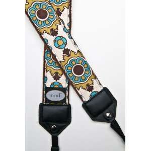 Mod Brown & Green Quick Release Camera Strap: Electronics