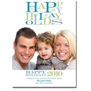   Photo Cards (Happy Holidays Text Vertical): Health & Personal Care