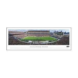 Pitt Stadium Pittsburgh Panthers Panoramic Print  Sports 
