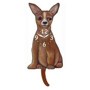  Dog Breed Pendulum Clocks   Chihuahua: Home & Kitchen