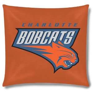  Charlotte Bobcats NBA Team Toss Pillow (18x18): Sports 