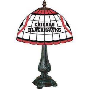  Tiffany Table Lamp   Chicago Blackhawks