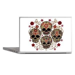  Laptop Notebook 13 Skin Cover Flower Skulls Goth 