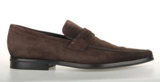  DIOR HOMME MENS BROWN LEATHER LOAFERS STYLE DRESS SHOES 42/9 W/BOX